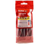 Fischer Chevilles universelles DuoXpand 8x80 FUS B - vis tête hexagonale et rondelle U - 10 pièces