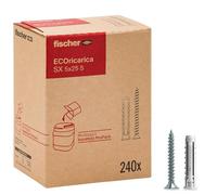 Fischer EcoriCharge 240 Chevilles SX 5 x 25 S avec vis