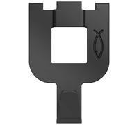 Fischer Fast & Fix K NV Crochet mural noir Contenu: 1 set