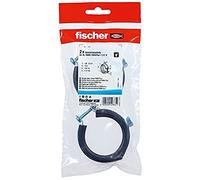 Fischer FGRS Plus 1 1/2" B Lot de 2 colliers de serrage haut de gamme avec fermeture rapide et insert d'isolation acoustique pour fixer des tuyaux jusqu'à 1 1/2" Filetage de raccordement M8 - Réf. 49865