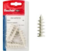 Fischer FID II 50 mm, 4 chevilles pour manteau, isolantes, pour fixation de charges légères, 573822