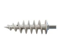 Fischer FID V M8 Plus Cheville sur Manteau Isolant pour Tubes Pluviaux, Gouttières, 573821