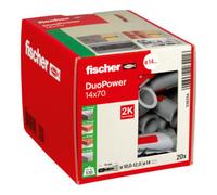 Fischer Cheville DuoPower 538/555 bi-matière 14 x 70 mm sans vis – boîte de 20