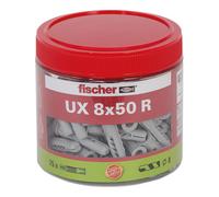 fischer fischer Chevilles universelles UX 8x50 R boîte Quantité:1
