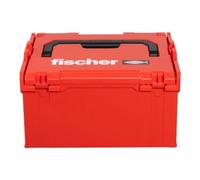 Fischer Mallette à outils L-Boxx FLB 238 empilable, accrochable, extensible, vide, rouge