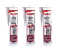 fischer fischer Silicone sanitaire DSSA 310 gris sanitaire (3) Quantité:1