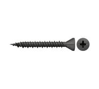 fischer - Vis 3,9x55 phosphatée anti-corrosion à tête fraisée cruciforme et filetage total Hilo pour plaque de plâtre de plâtre/Boîte de 600