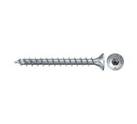 fischer fischer Vis PowerFast II FPF II CTF 5,0x40 BC 500 Tête fraisée, empreinte TX, zingué blanc, filetage total Quantité:500