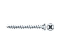 fischer fischer Vis PowerFast II FPF II CZF 3,5x30 BC 300 Tête fraisée, empreinte PZ, zingué blanc, filetage total Quantité:200