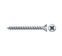fischer fischer Vis PowerFast II FPF II CZF 3,5x35 BC 300 Tête fraisée, empreinte PZ, zingué blanc, filetage total Quantité:1000