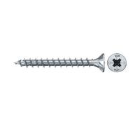 fischer fischer Vis PowerFast II FPF II CZF 4,5x45 BC 500 Tête fraisée, empreinte PZ, zingué blanc, filetage total Quantité:200