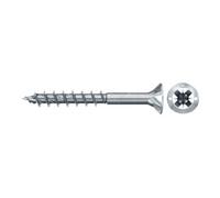 fischer fischer Vis PowerFast II FPF II CZP 3,5x35 BC 300 Tête fraisée, empreinte PZ, zingué blanc, filetage partiel Quantité:200