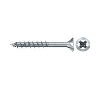 fischer fischer Vis PowerFast II FPF II CZP 3,5x35 BC 300 Tête fraisée, empreinte PZ, zingué blanc, filetage partiel Quantité:1000