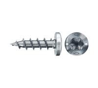 fischer fischer Vis PowerFast II FPF II PTF 3,5x20 BC 200 Tête cylindrique bombée, empreinte TX, zingué blanc, filetage total Quantité:200