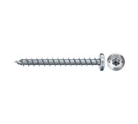 fischer fischer Vis PowerFast II FPF II PTF 4,0x30 BC 200 Tête cylindrique bombée, empreinte TX, zingué blanc, filetage total Quantité:200