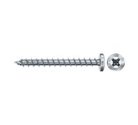 fischer fischer Vis PowerFast II FPF II PZF 4,5x40 BC 200 Tête cylindrique bombée, empreinte PZ, zingué blanc, filetage total Quantité:200