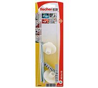 fischer - Fixation de lavabos et WC suspendus WD 8x110 / Blister de 2
