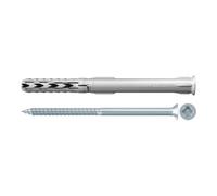 fischer Fixation pour ossatures et cadres SXR 6 x 60 Z avec vis pour embout Pozi en acier électrozingué fischer Quantité:50