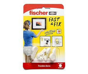 Fischer - Fixez des Tableaux Sans Trous ni Clous. Accrochez des Clés, Images et Crochets pour Tableaux. Utilisez-le
