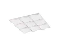 Fischer & Honsel 20482 Plafonnier, Plastique, W, Blanc, 91 Watt