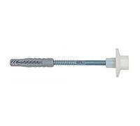 fischer - Kit de fixation de lavabos et WC suspendus WD 8x110 mm - 2 chevilles UX 10, 2 goujons M8x110 électrozingués, 2 écrous à collerette BU M8