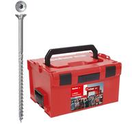 fischer L-Boxx PowerFast II Lot de 3 400 vis pour panneaux d'aggloméré PowerFast II avec tête fraisée, entraînement TX et filetage partiel, pour un traitement rapide et flexible, avec set ProfiBit