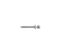 fischer Lot de 100 vis à aggloméré PowerFast II PTF 5,0 x 40 A2 100 - Tête demi-ronde - Entraînement étoile intérieure TX - Filetage complet - Acier inoxydable A2 - Pour raccords métalliques et bois