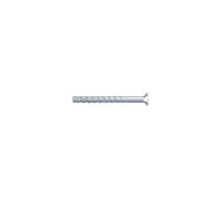 fischer Lot de 100 vis à béton FBS 5 x 40/5 SK à tête fraisée - Acier galvanisé - Montage rapide dans le béton et la maçonnerie - Idéal pour les installations électriques et SHKL