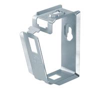 fischer Lot de 25 supports de collecte en métal SHA M 30 - Haute résistance et sécurité - Montage au-dessus des plafonds coupe-feu - Fermeture utilisable sans outil