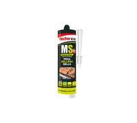 Fischer Mastic d'étanchéité silicone en cartouche - Noir