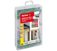 Fischer Boîte d'assortiment de chevilles Meister-Box Greenline SX + vis A2 Quantité 1