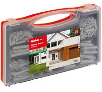 fischer Meister-Box XL Universal, set de chevilles de 290 pièces, diamètre 5-10 mm, longueur 30-60 mm, pour toute la maison, pour bricoleurs et professionnels, chevilles UX