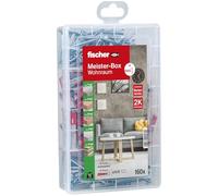 Fischer Boîte d'assortiment de chevilles Master-Box DUOPOWER + vis 160 unités