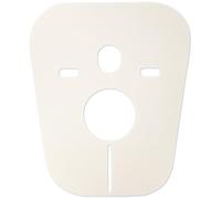 Fischer Membrane anti-bruit pour sanitaires suspendus, tapis d'isolation acoustique pour WC et bidet, universel