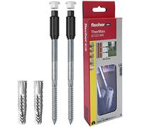 fischer - Montage à distance TherMax 8/120 M 6 pour fixation dans l'ITE (isolation thermique par l'extérieur) / Boite de 2