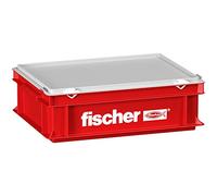 fischer Petite Mallette à Outils Robuste et spacieuse pour Les Artisans Professionnels et Les bricoleurs passionnés, idéale pour Ranger et Organiser Les Outils en Toute sécurité