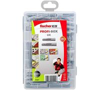 fischer - Profi-Box de cheville pour tous les matériaux de construction UX avec collerette - 110 pièces