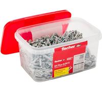 Fischer Propack SX Plus 6 S Bac 400 chevilles 6 x 30 cm avec vis, 800 pièces totales