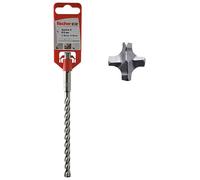 Fischer Qufric II 10/940/1000 Foret SDS Plus à quatre tranchants pour perceuse et marteau perforateur