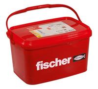 fischer - Seau de 1200 Chevilles SX Plus 8x40, bi-matière et Multi-matériaux