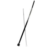 fischer - Serre-câbles Noir UBN 2,5X100 / boîte de 100