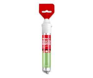 Fischer Stuc rapide avec spatule intégrée pour couvrir les trous et les fissures dans le mur, prêt à l'emploi, blanc, 70 ml, 552152