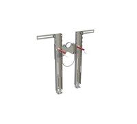 Fischer Support sanitaire Suspendu avec Colliers Premium