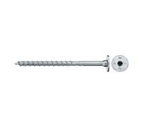 fischer Vis à bois fischer PowerFast II 8,0x80 à tête fraisée étagée TX TG acier galavanisé, passivée bleu Quantité:50