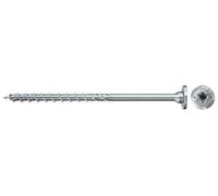 fischer - Vis de charpente PowerFast FPF II STP 6,0x100 revêtement zingué, Filetage partiel, tête fraisée Plate avec Empreinte Torx/Boîte de 100