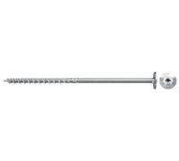 fischer - Vis de charpente PowerFast FPF II WTP 8,0x360 revêtement zingué, Filetage partiel, tête Disque avec Empreinte Torx/Boîte de 50