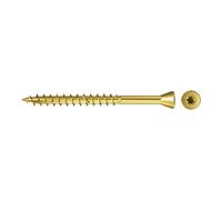 fischer Vis pour plancher fischer FTF-ST 3,5 x 35 YZP 200 Tête fraisée réduite 6 mm, 60°, empreinte TX, bichromaté, filetage partiel Quantité:200