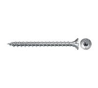 fischer - Vis PowerFast FPF II CTF 4,0x35 à Tête fraisée, empreinte TX, zingué blanc, filetage total - Boîte de 200