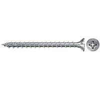 fischer fischer Vis PowerFast II FPF II CZF 4,5x35 BC 500 Tête fraisée, empreinte PZ, zingué blanc, filetage total Quantité:100