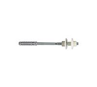 Fischer - WD 230 X - Fixation murale pour lavabos - 2 chevilles SX 14, 2 écrous en nylon BU M 10, 2 vis double filetage M 10 x 230, 2 douilles 538948